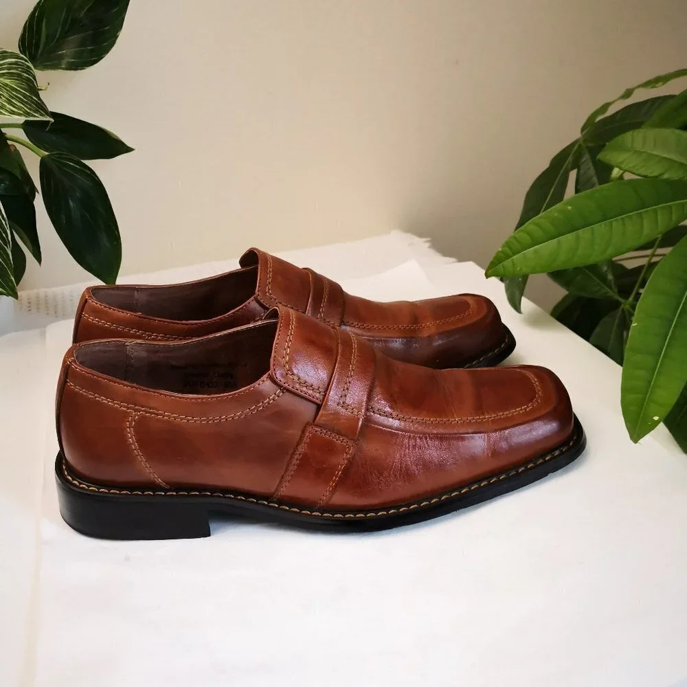 Fratelli Select Leather Business Slip-on Dress‎ Shoes Men's Size 8.5